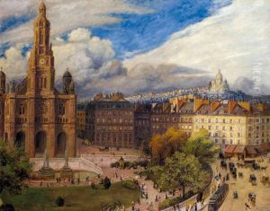 Vue De La Trinite by Emil Alder