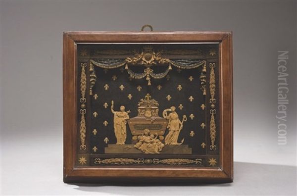 Project De Tombeau Pour Louis Xvi Et Madame Elisabeth, Fille De France (model; Set Of 2) - view 1