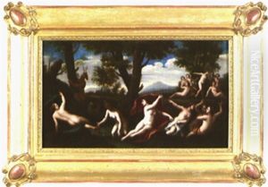 Diane Et Acteon by Pietro Paolo Bonzi