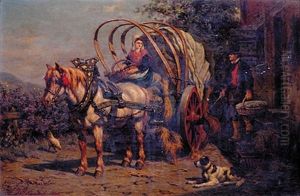 Peasants And Wagon
