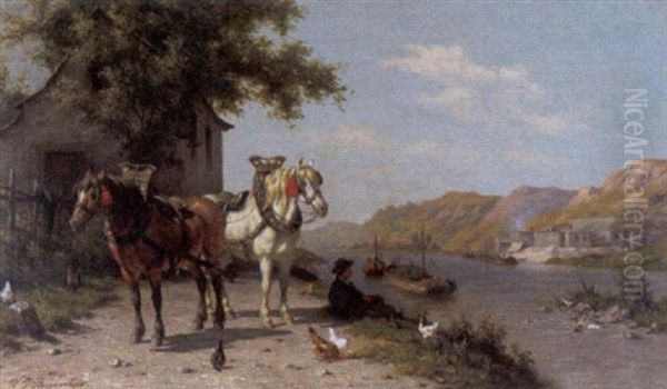 Langs De Maas Bij Dinant - view 1