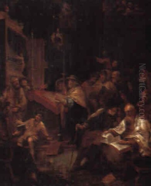 Christ Among The Doctors - view 1
