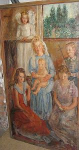 Portret Van Een Familie. by Maria Aldernaght