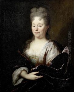 Portrait Of A Lady, Half-length by Arnold Boonen