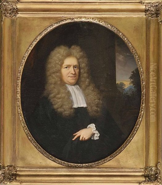 Bildnis Einer Dame Und Eines Herrn Vor Landschaftlichem (2 Works) - view 1
