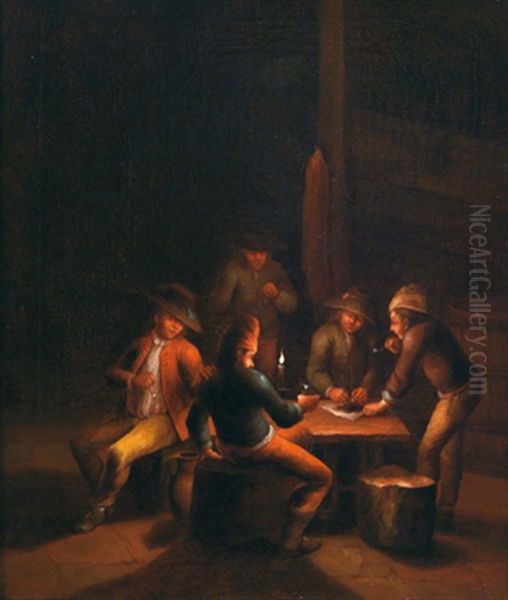 Zechende Bauern Im Wirtshaus - view 1