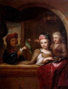 Les Trois Enfants Au Perroquet