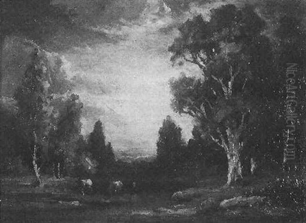 A Landscape With Cows - view 1