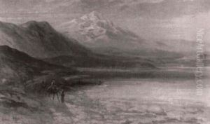 A Middle Eastern Landscape by Samuel Lawson Booth