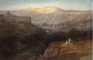 Repos Au Pied Du Dome Du Rocher by Samuel Lawson Booth