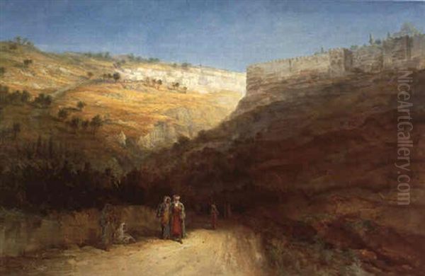 Promenade Devant Les Murs De Jerusalem - view 1