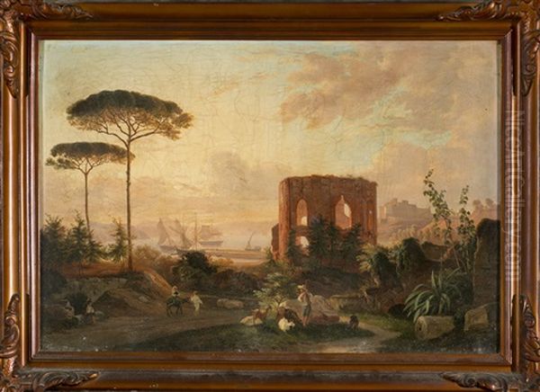 Paisaje Con Ruinas - view 1