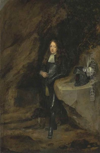 Portrait Of A Young Man In Armor (cosimo Iii De' Medici?) - view 1