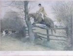 Huntsman Jumping A Fence
