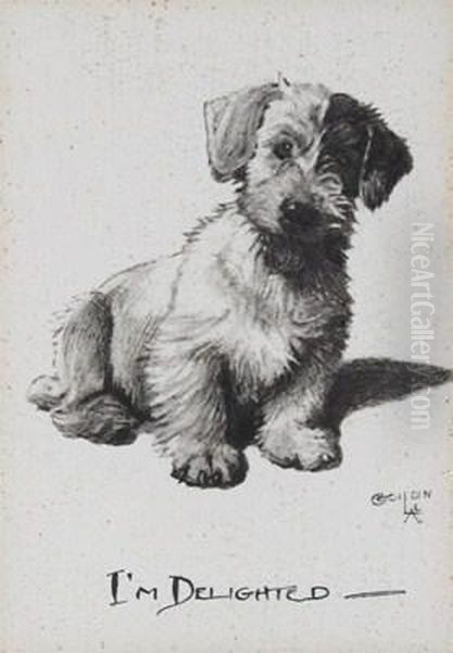 Terriers And A Cocker Spaniel - view 1