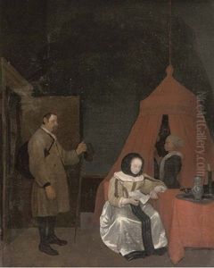 The Letter by Gerard Ter Borch