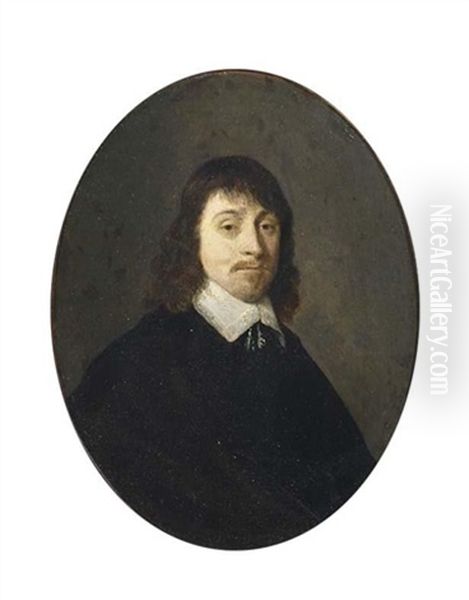 A Portrait Of A Bearded Man (+ A Portrait Of A Lady; Pair) - view 1