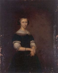 Portrait Of A Lady by Gerard Ter Borch