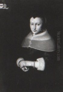 Portrait Of A Young Lady (maria Terboch?)