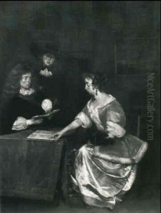 An Elegant Musical Gathering by Gerard Ter Borch