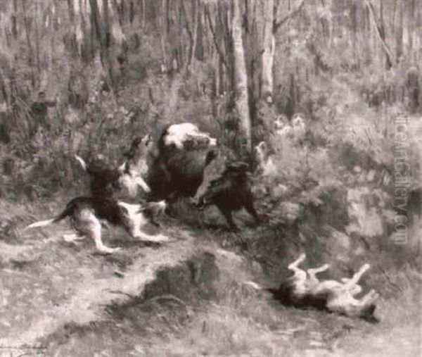 The Boar Hunt - view 1