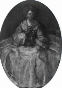 Portrait Einer Jungen Frau by Hans Borchardt