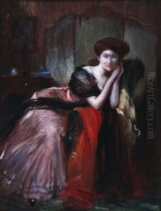 Seated Lady by Ernest Bordes