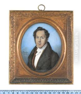 A Gentleman, Called Mr White, Wearing Brown Coat, Tan Waistcoat White Chemise, Stock And Tie