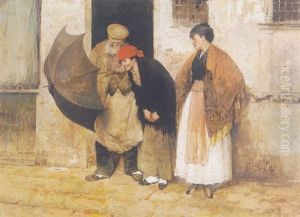 Repairing The Umbrella by Noe Bordignon