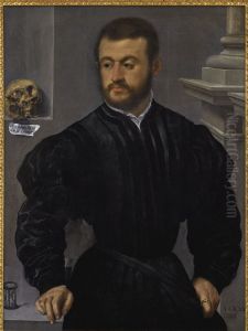 Portrait Of A Gentleman by Paris Bordone