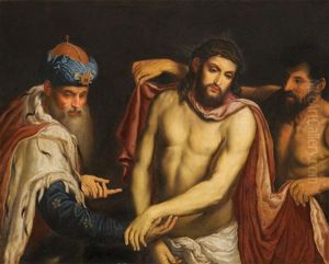 Christ Before Pilate by Paris Bordone