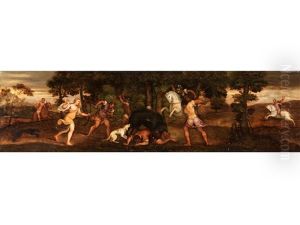 Der Tod Des Adonis by Paris Bordone