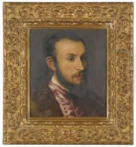 Portrait Of A Bearded Man, Head And Shoulders