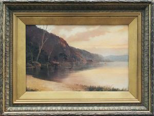 Lake Waikaremoana by Albert Edward Aldis