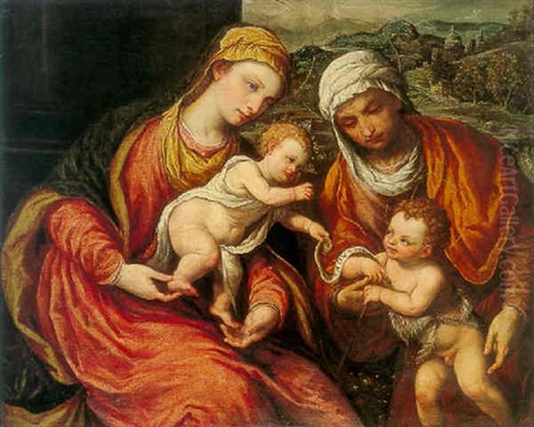 Madonna And Child With St. Elizabeth And The Infant St. John The Baptist - view 1