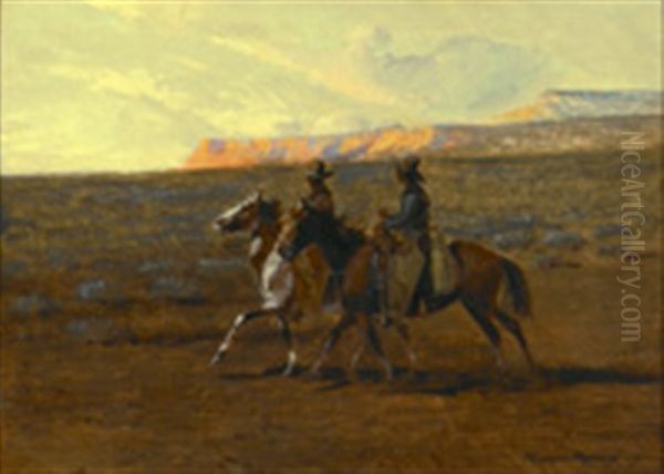 Two Cowboys - view 1