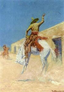Mexican Gaucho On A Bucker Mexican Gaucho On A Bucker