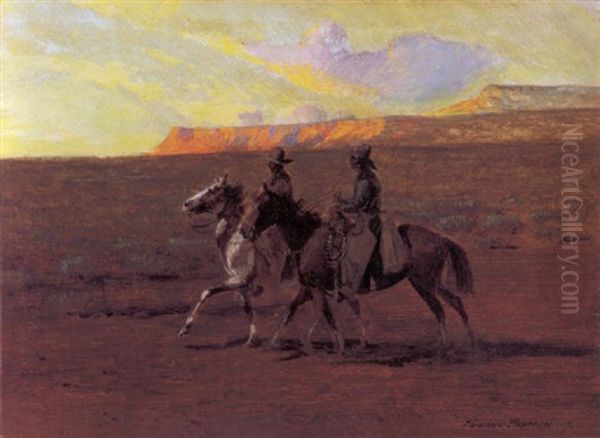 Two Cowboys - view 1