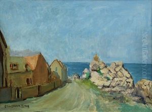 Village Near The Coast