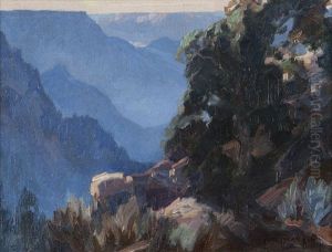 Evening - Grand Canyon by Carl Oscar Borg