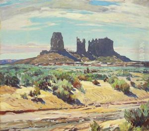 Monument Valley by Carl Oscar Borg