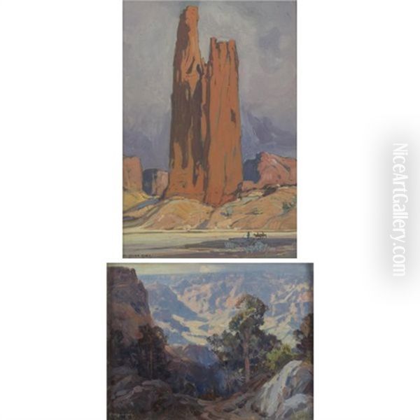 Grand Canyon (+ The Monument, Canyon De Chelly; 2 Works) - view 1