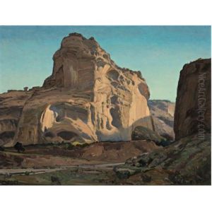 In Navajo Land (canyon Del Muerto, Arizona) by Carl Oscar Borg
