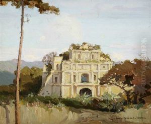 Ruina De Santa Isabel - La Antigua by Carl Oscar Borg