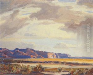 The Painted Desert by Carl Oscar Borg