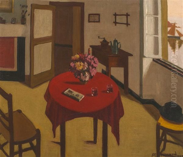 Interieur A La Table Rouge - view 1