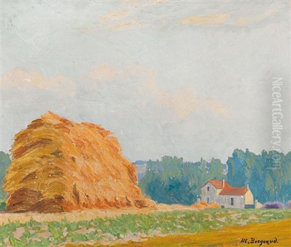 Meule De Paille Et Maison - view 1