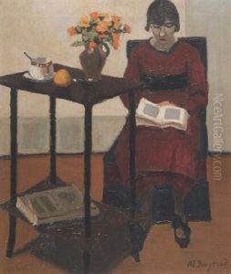 La Liseuse by Marius Borgeaud