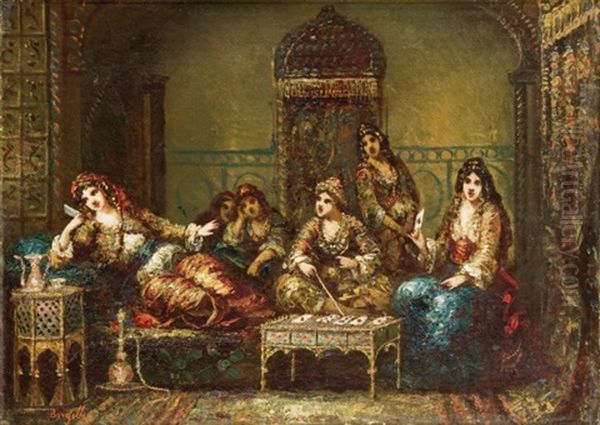 Partie De Tarots Au Harem - view 1