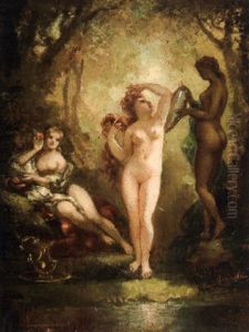 La Danse Au Harem by Frederic Borgella